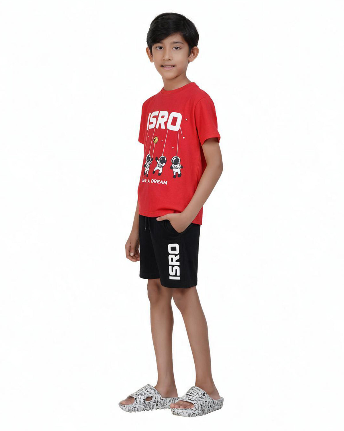 Nap Chief Kids ISRO Shorts Set