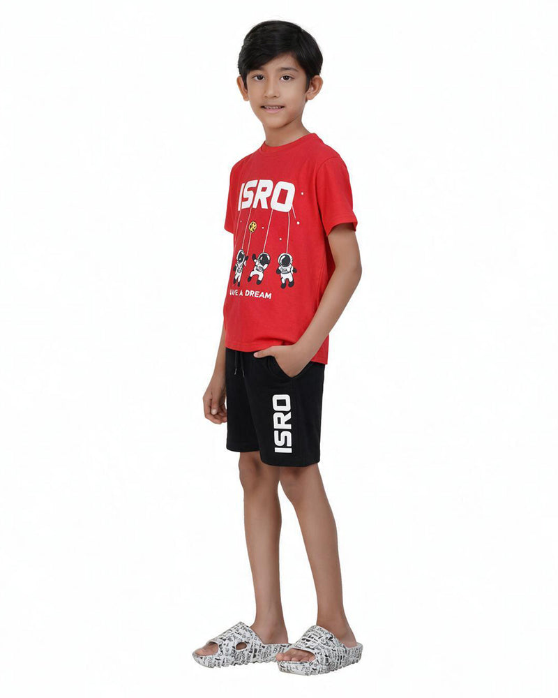 Nap Chief Kids ISRO Shorts Set