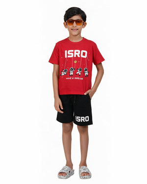 Nap Chief Kids ISRO Shorts Set