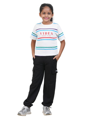 Vibes Urban Club Striped Cargo Set