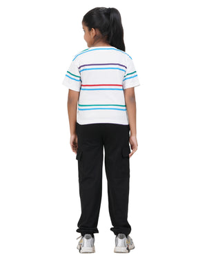 Vibes Urban Club Striped Cargo Set