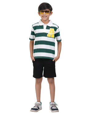 United Colors of Benetton Striped Polo