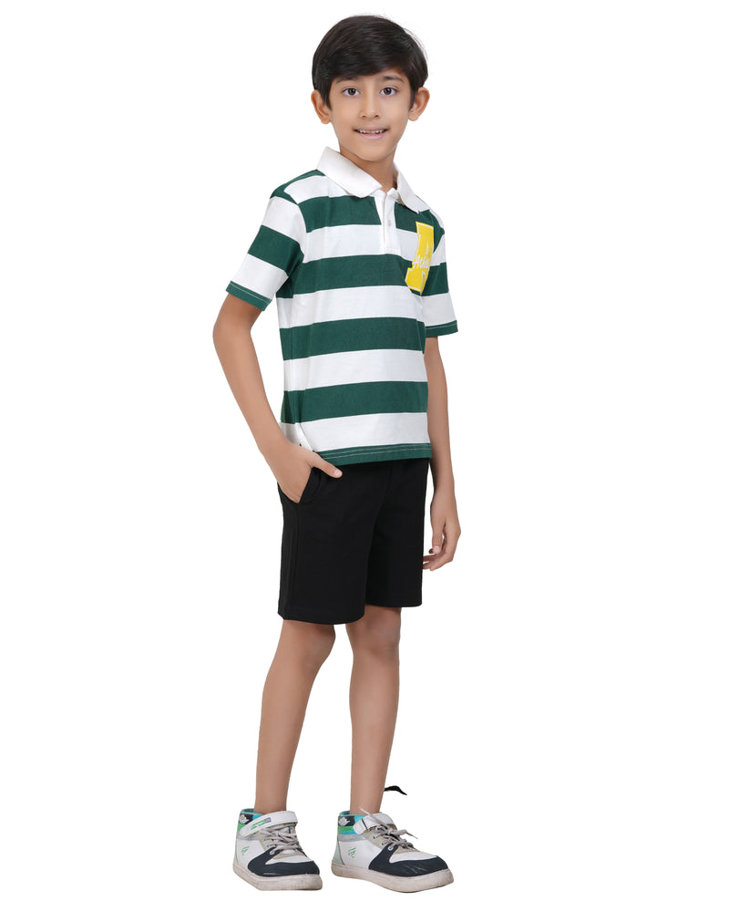 United Colors of Benetton Striped Polo
