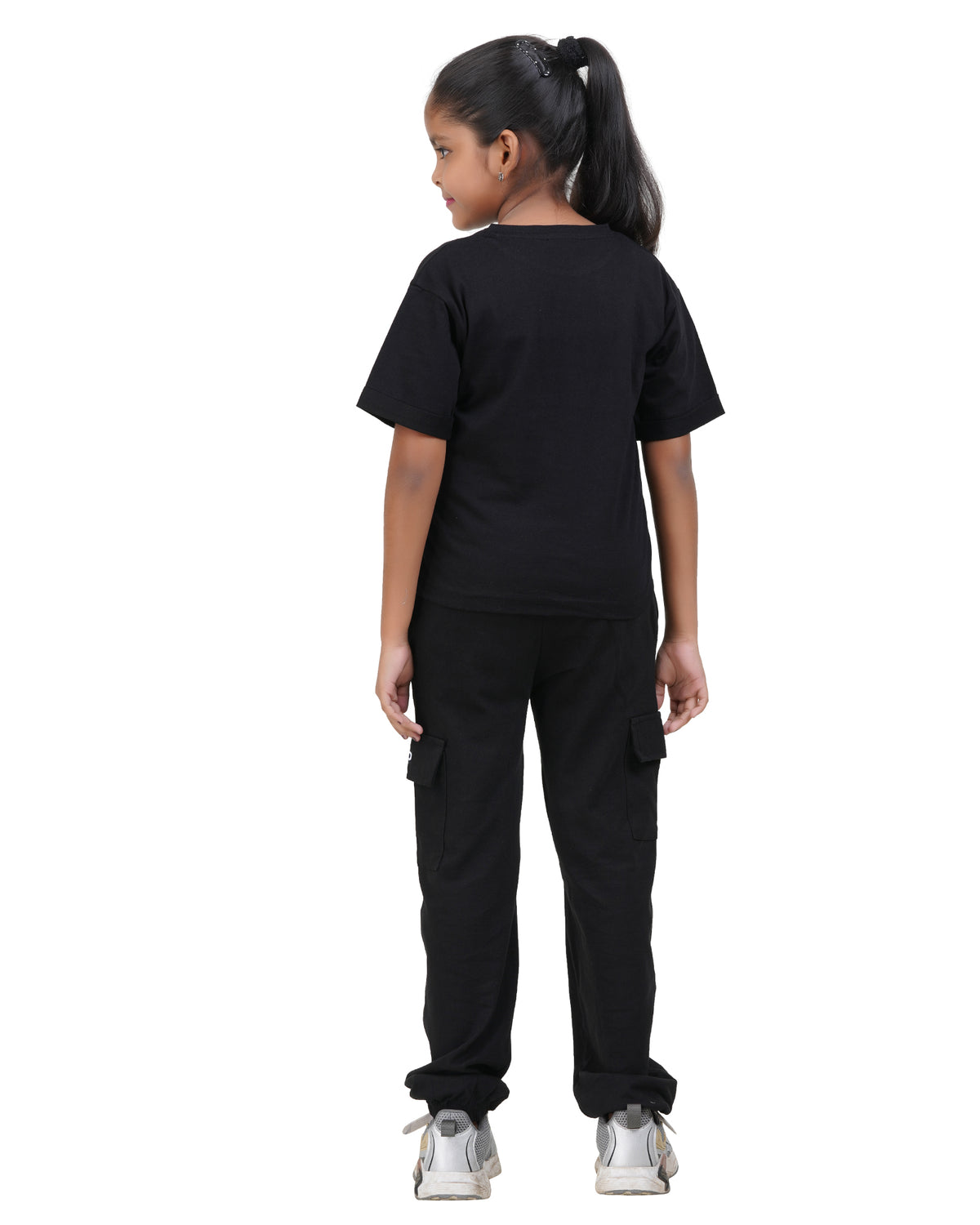 ISRO Printed T-Shirt Track Pants Set