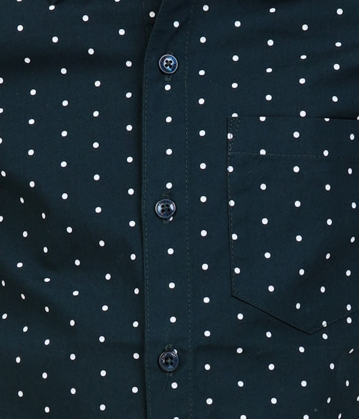 Boys Black Polka Dot Casual