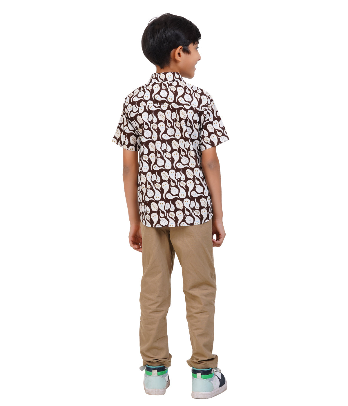 Boys Printed Casual Shirt