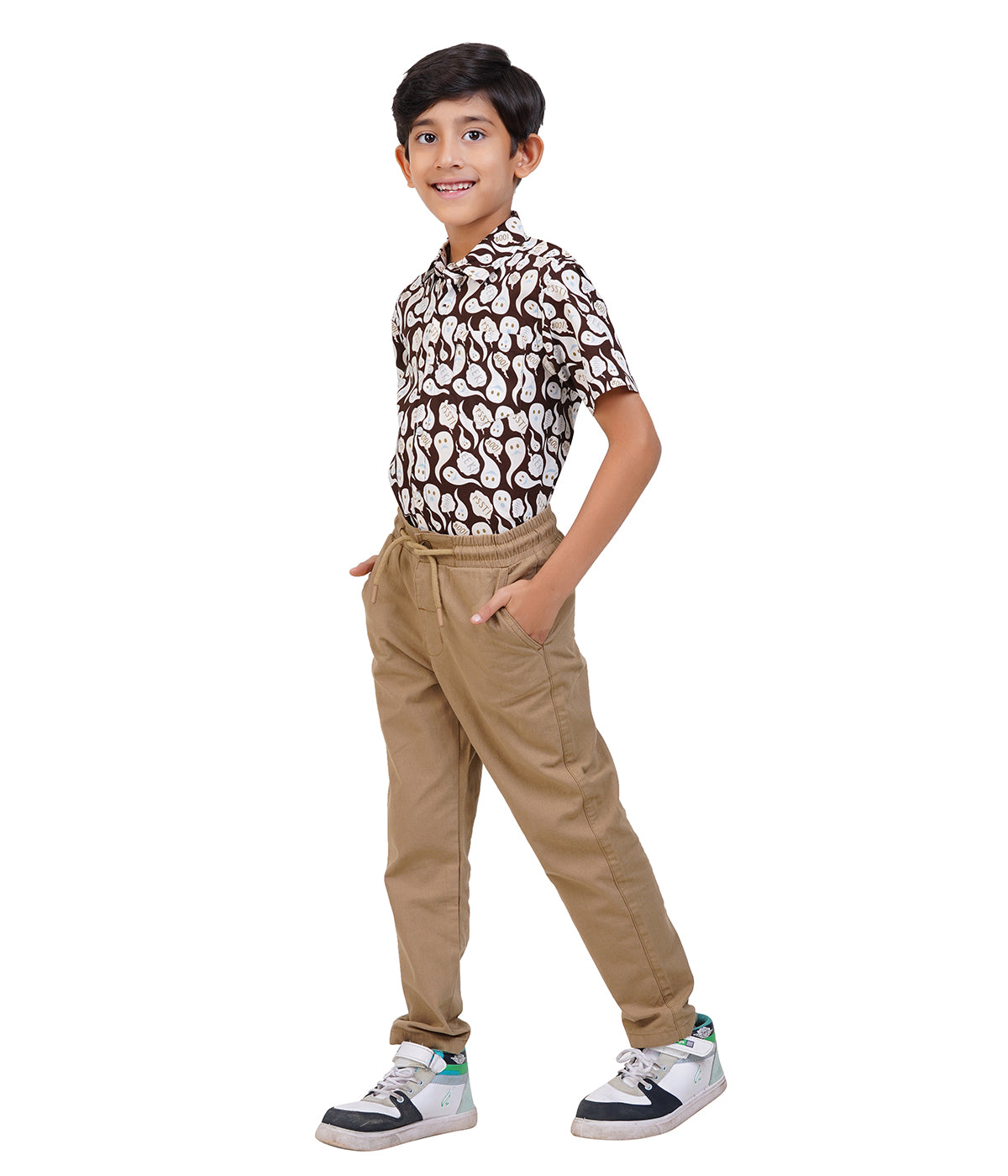 Boys Printed Casual Shirt