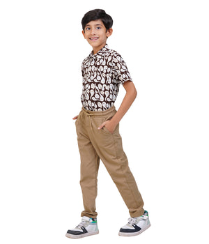 Boys Printed Casual Shirt