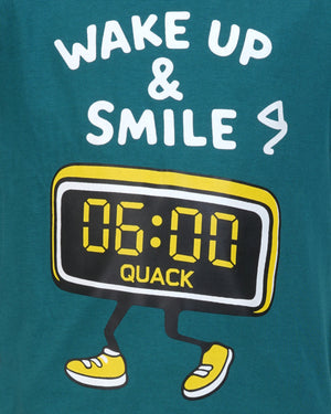 Printed T-shirt With Shorts Set.